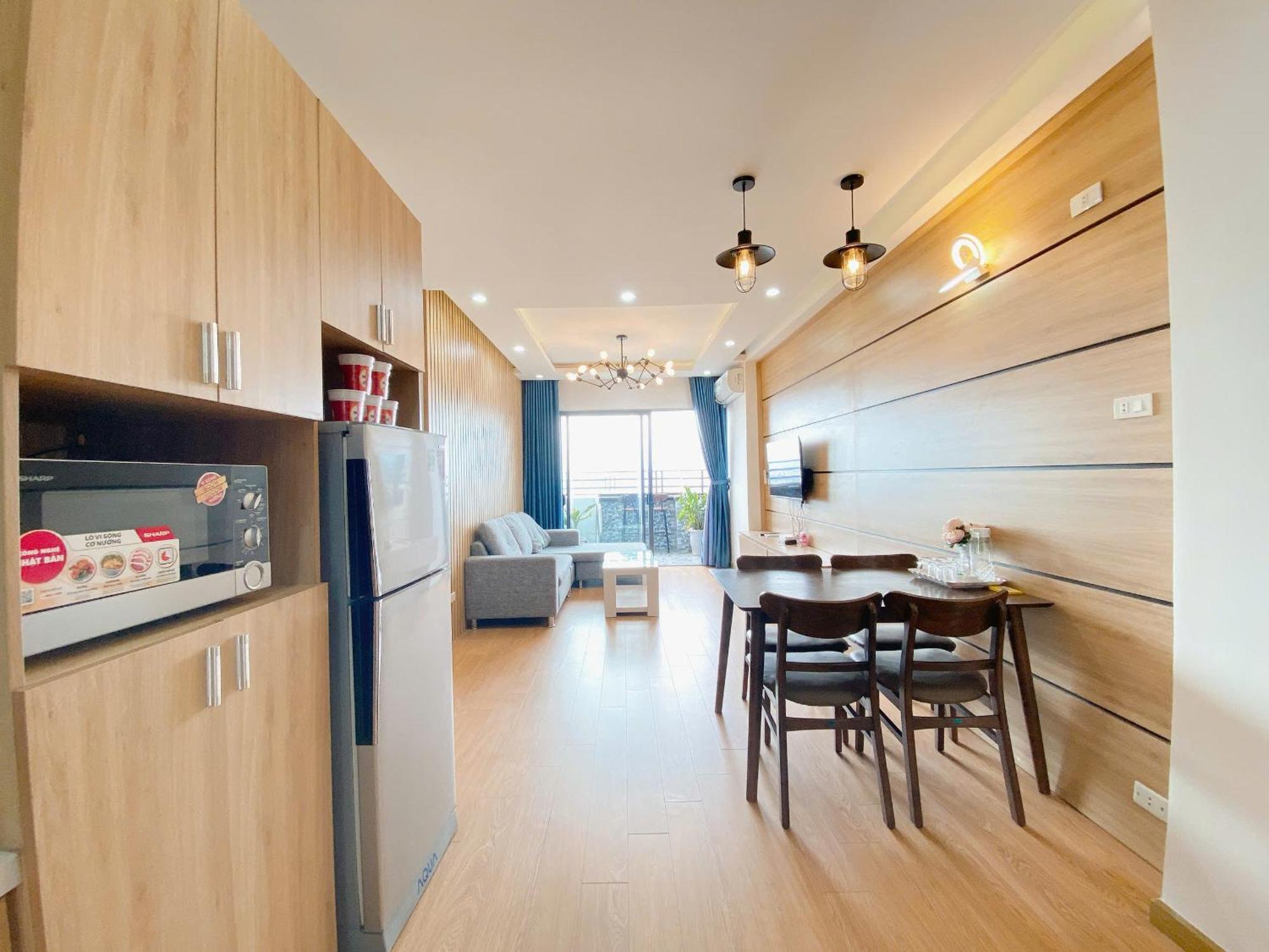 Md Ocean Apartment Da Nang Exteriör bild